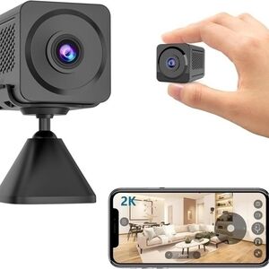Mini Cube Security Camera - Black